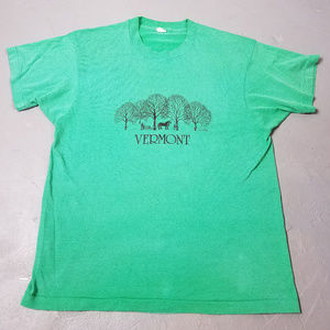 vintage soft thin Vermont tshirt screen stars